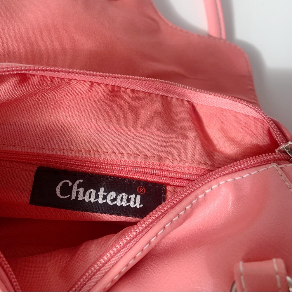 Y2K Pink Shoulder Bag with Silver Hardware - Picture 3 of 11